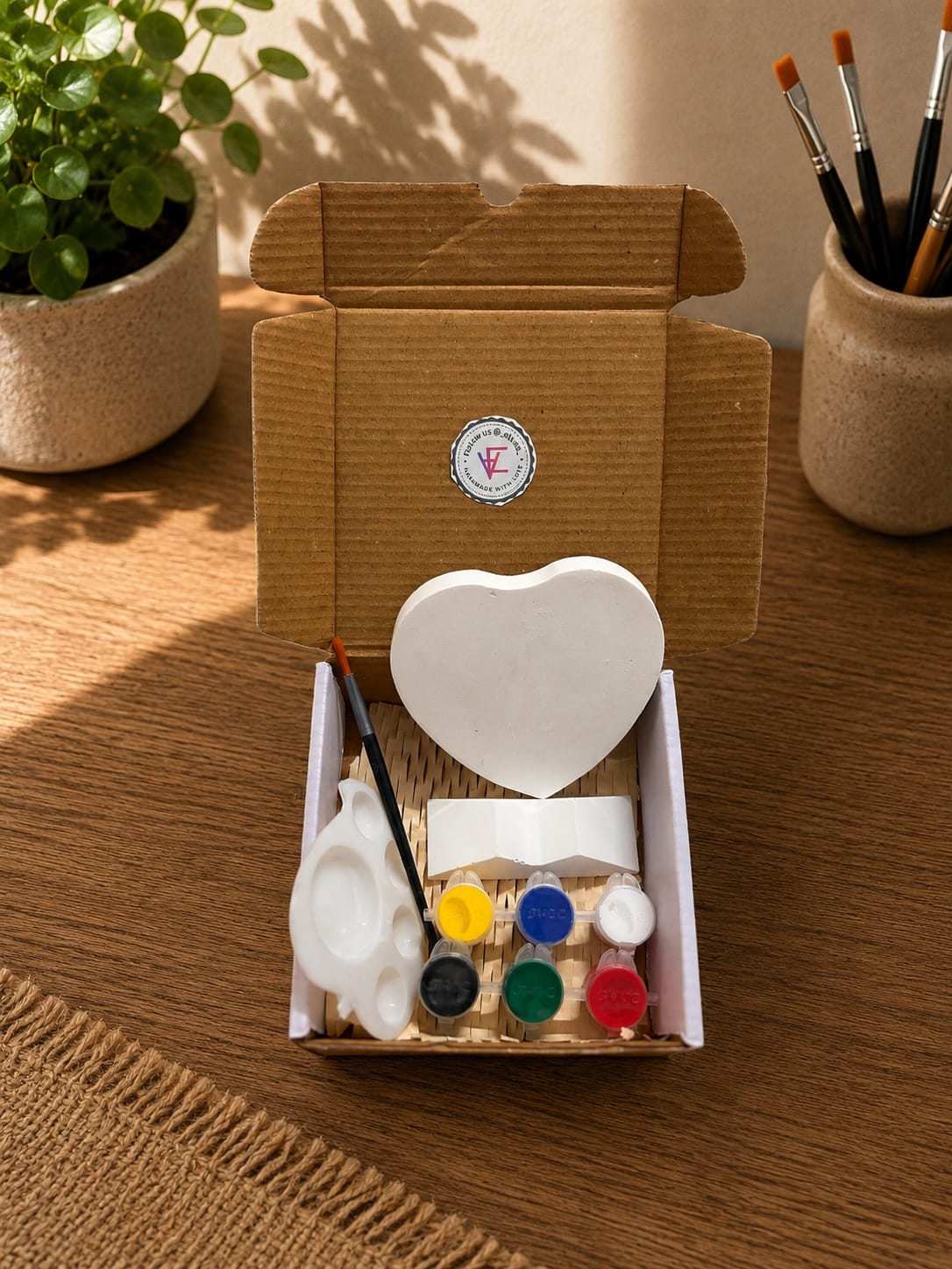 Heart frame Painting Kit